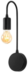 Aplică de perete neagră Baston – Opviq lights