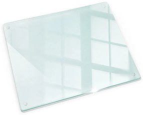 Placă sticla protectie transparentă aragaz 60x52 cm