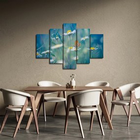 Tablou - Fluture pe margaretă (150x105 cm)