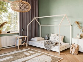 Pat pentru copii 80x180 cm Lukie (alb) (cu somieră). Promo -10%. 1096187