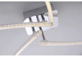 Lustră LED aplicată SIMON 4xLED/3W/230V crom lucios Leuchten Direkt 11291-17