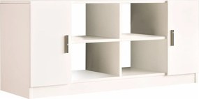 Comoda TV, alb, PAL melaminat, 140x46x62 cm