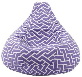 Fotoliu Nirvana Hobbit Pufrelax, Material Textil - Zippity Purple