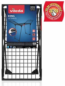 Uscător de rufe Vileda King negru  20 m