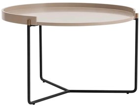 Masă pliantă Mandy Beige, 2 buc