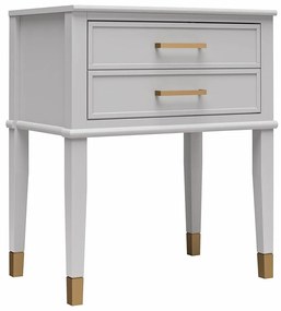 Noptieră gri deschis Westerleigh – CosmoLiving by Cosmopolitan