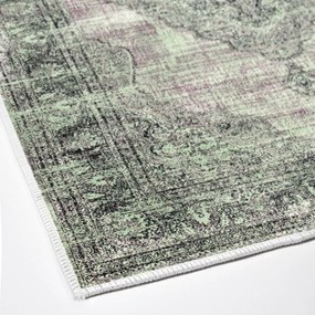 Covorașe de baie verzi-gri 2 buc. 60x100 cm – Foutastic