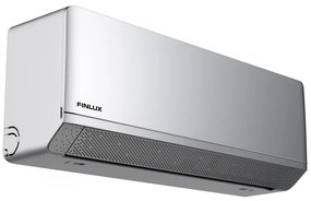 Aparat de aer conditionat inverter Finlux 12FERRO87BRIS, 12000 BTU, A+++, 30 m², Wi-Fi, Comfort breeze, 4D blowing, Incalzire exterioara, Gri
