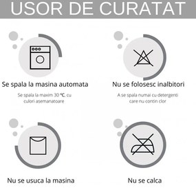 Set 2 Huse Elastice pentru Coltar, Catifea, Marime: M+L, Verde, HCCJ-07