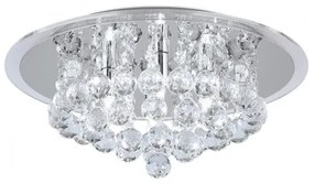 Plafoniera eleganta cristal K9 diam. 38cm Gloria DLU 2378/4/38 chrom OR