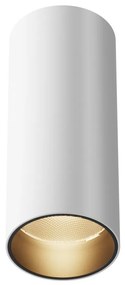 Plafoniera LED dimabil design tehnic Focus alb, 3000K