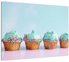 Tablou cu cupcakes (70x50 cm), în 40 de alte dimensiuni noi