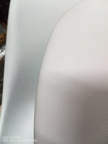 OFERTA Scaun alb BALI MARK cu picioare din fag Calitatea II