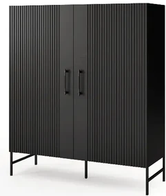 Comoda RAFTT 122x140cm, neagra