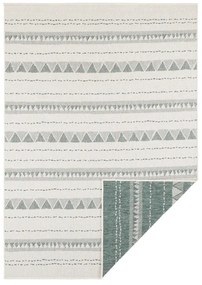 Covor adecvat pentru exterior NORTHRUGS Bahamas, 160 x 230 cm, verde-crem