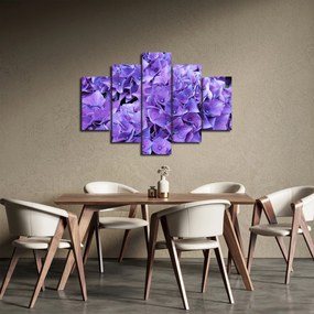 Tablou cu flori violete (150x105 cm)