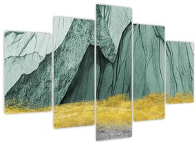 Tablou - Munții Smarald N⁰3 (150x105 cm)