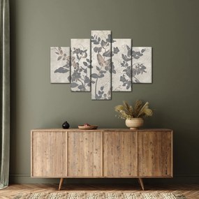 Tablou - Frunze texturate (150x105 cm)
