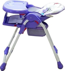 Scaun de masa pentru copii si bebe Baby Care™ CC reglabil in 3 trepte,pliabil, centura de siguranta, sezut comfortabil, masuta detasabila, pozitie
