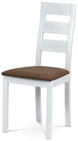 Set de scaune de sufragerie BC-2603 WT, alb, 2 buc