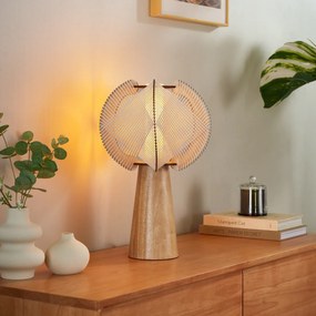 Japandi Table Lamp Beige 45cm - Gertie