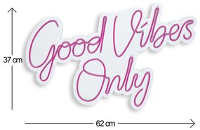 Lampa Neon Good Vibes Only 2