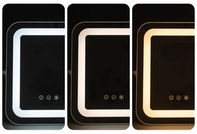 Oglindă cosmetică de masă cu iluminare