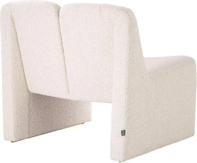Fotoliu deosebit design LUX Macintosh Bouclé cream