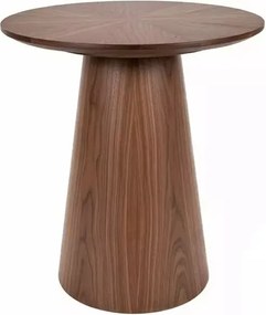 Masuta de cafea Angel nuc ø45/h50 cm