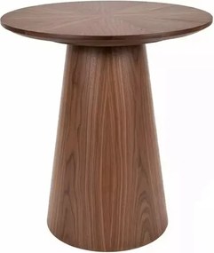 Masuta de cafea Angel nuc ø45/h50 cm