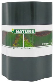 Nature Bordura de gradina, verde, 0,2 x 9 m 1, 0.2 x 9 m