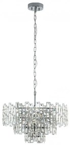 Lustra suspendata eleganta design modern CALMEILLES 1 crom, 63cm 39626 EL