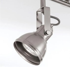Lustra aplicata cu 4 spoturi directionabile Stage crom satin