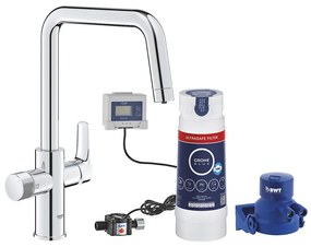 GROHE 30594000 - Baterie pentru chiuvetă BLUE PURE Start cu funcție de filtrare Ultrasafe, crom