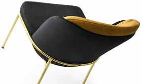 Set de scaune de sufragerie Dore Gold, 4 buc., 4 buc