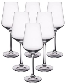 Set 6 pahare de vin alb Crystalex SANDRA,0,25 l, 250 ml