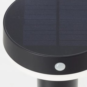 Lampă LED solară cu senzor Brilliant MAGUA LED/4W/3,7V 50,2 cm IP44 negru
