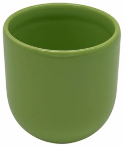 PAHAR CAFEA NOVUM VERDE DESCHIS (PANTONE Green Forest, 250ML) GRESIE GLAZURATA MANUAL