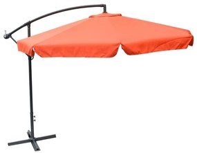 Umbrelă de soare teracotă 300cm EXCLUSIV
