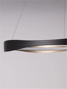 Lustra LED CCT moderna cu telecomanda Platinum 80cm