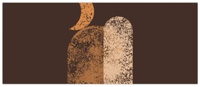 Tablou - Arce portocalii N⁰2 (120x50 cm)