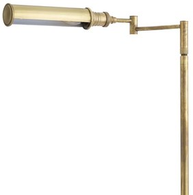 Lampa de podea LUX Kingston, alama vintage 115255 HZ