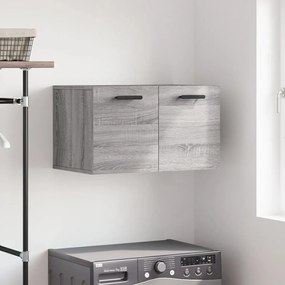 vidaXL Dulap de perete, gri sonoma, 60x36,5x35 cm, lemn prelucrat