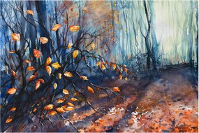 Tablou - Razele solare de toamnă (90x60 cm)