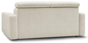 Canapea crem extensibilă 195 cm Monaco – Bobochic Paris