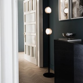 Lampadar LED modern BLOOM PT2 NERO