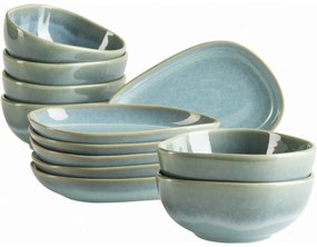 Mäser Set de servire din 12 piese Cordelia Atacama Green