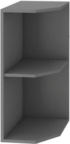 Raft inferior de bucătărie Scarmi 30 D ZAK BB (Antracit + Herringbone scandi). 1049738