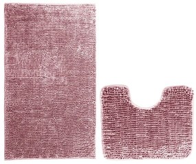 Set 2 covorașe de baie AmeliaHome Bati, violet