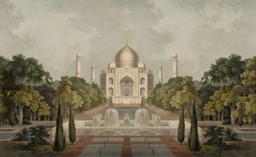 Fototapet, Palace Garden, Green, Rebel Walls